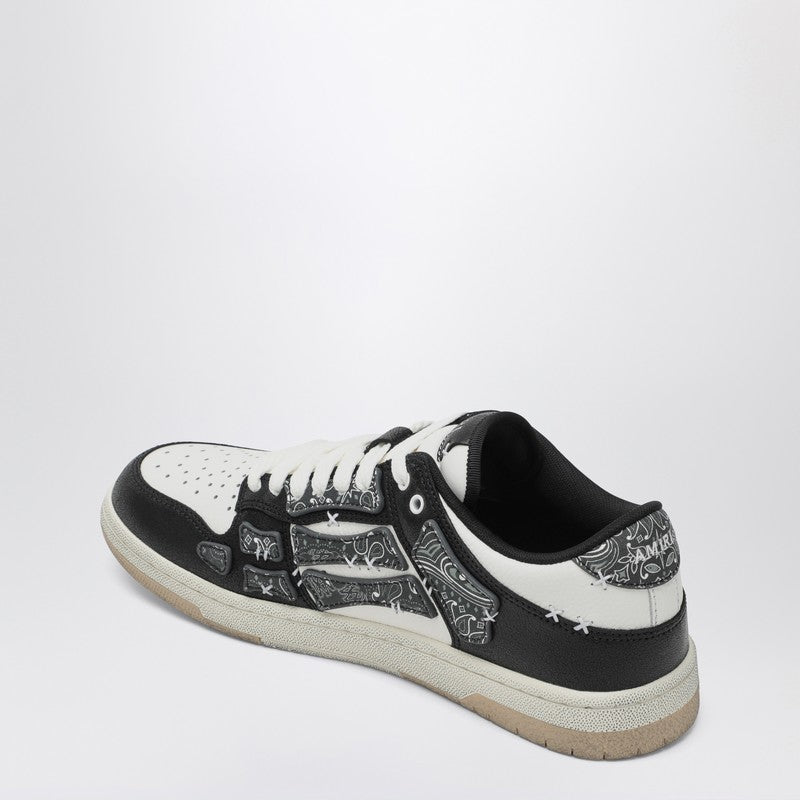 Amiri Sneaker Bandana Skel Top Low Black/White Men