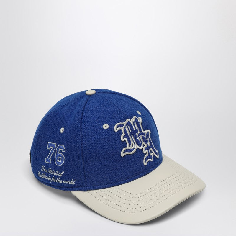 Amiri Ma Spirit Blue Baseball Cap Men