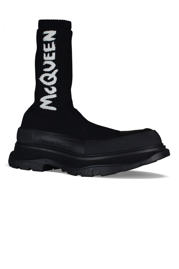 Alexander Mcqueen Men Tread Slick Boots