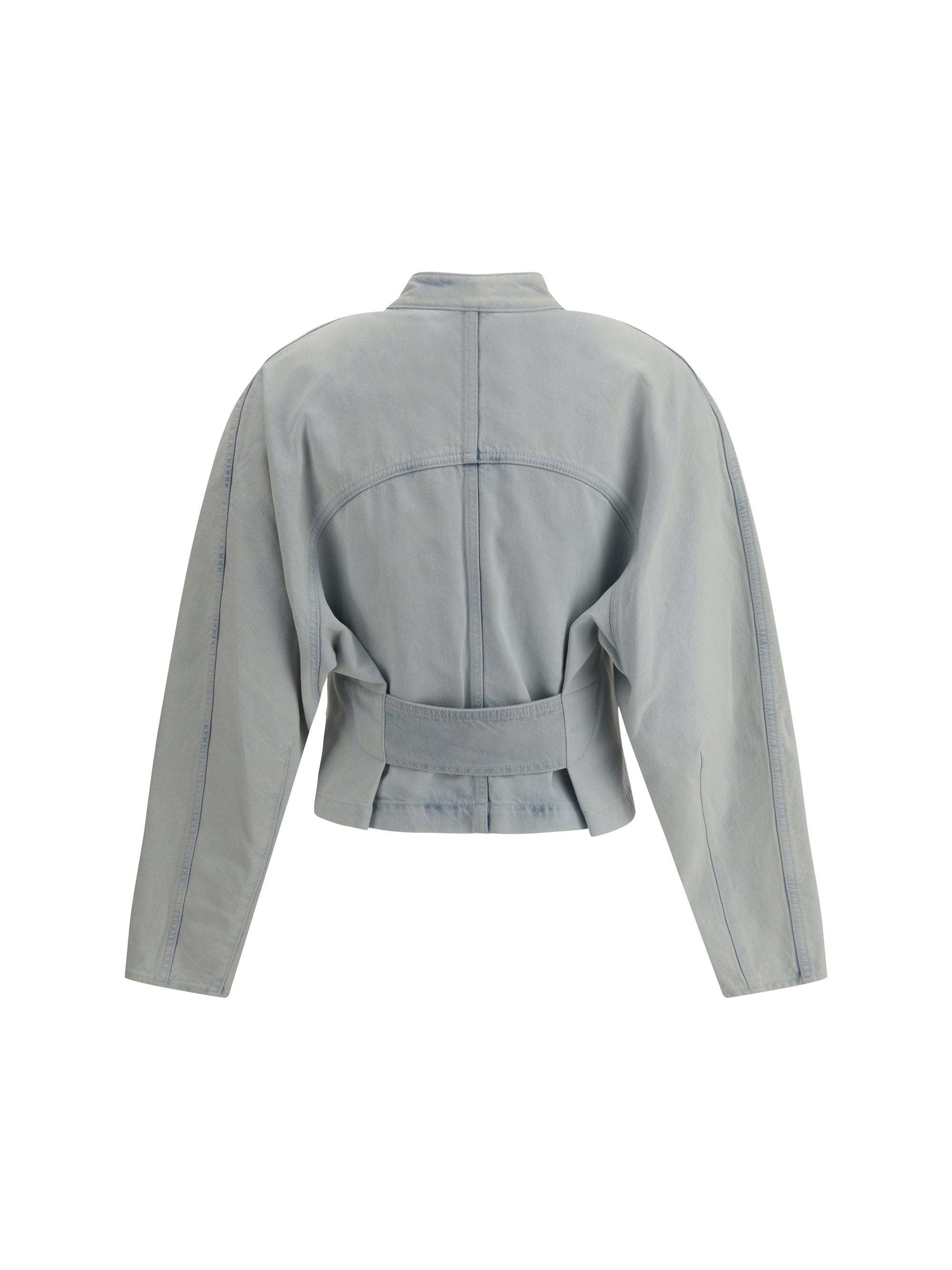 Alaïa Women Rounded Denim Jacket