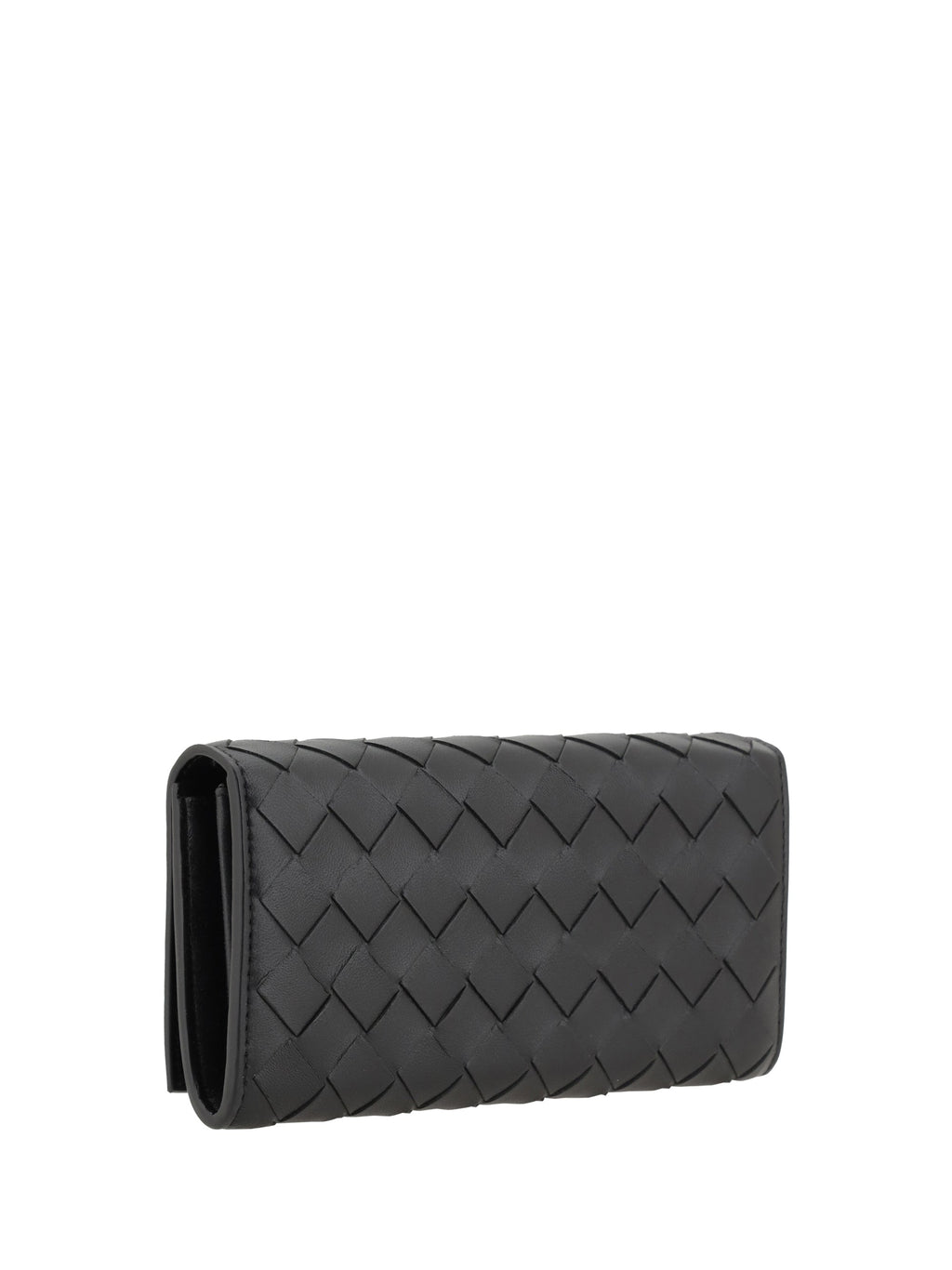 Bottega Veneta Women Leather Wallet Intrecciato