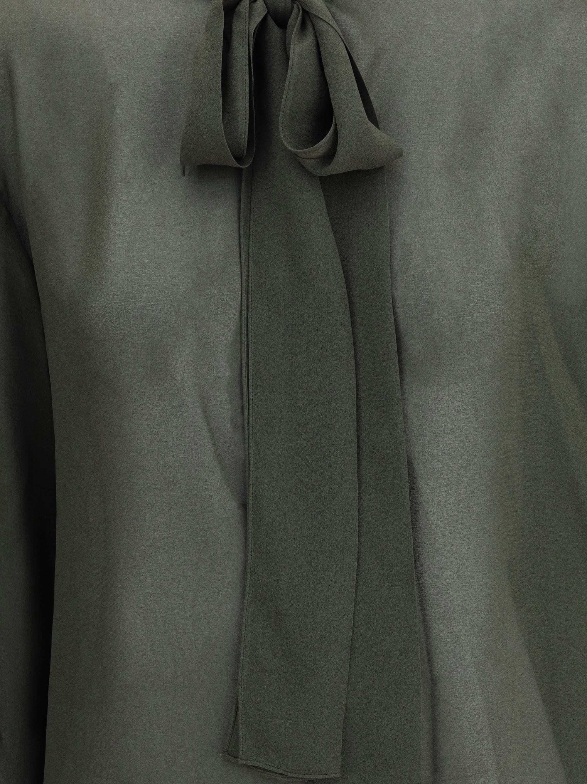 Alaïa Women Lavallière Neckline Blouse