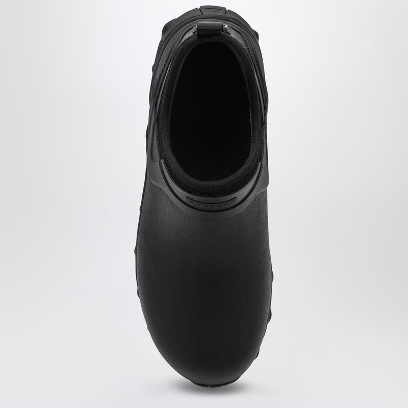 Givenchy Black Bogs Rubber Chelsea Boots Men