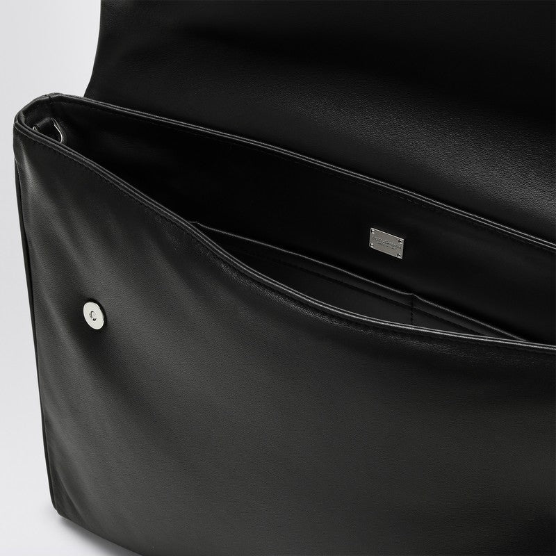 Dolce&Gabbana Black Nappa Leather Bag Men