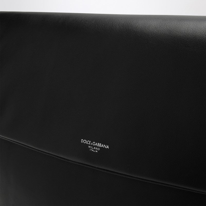 Dolce&Gabbana Black Nappa Leather Bag Men