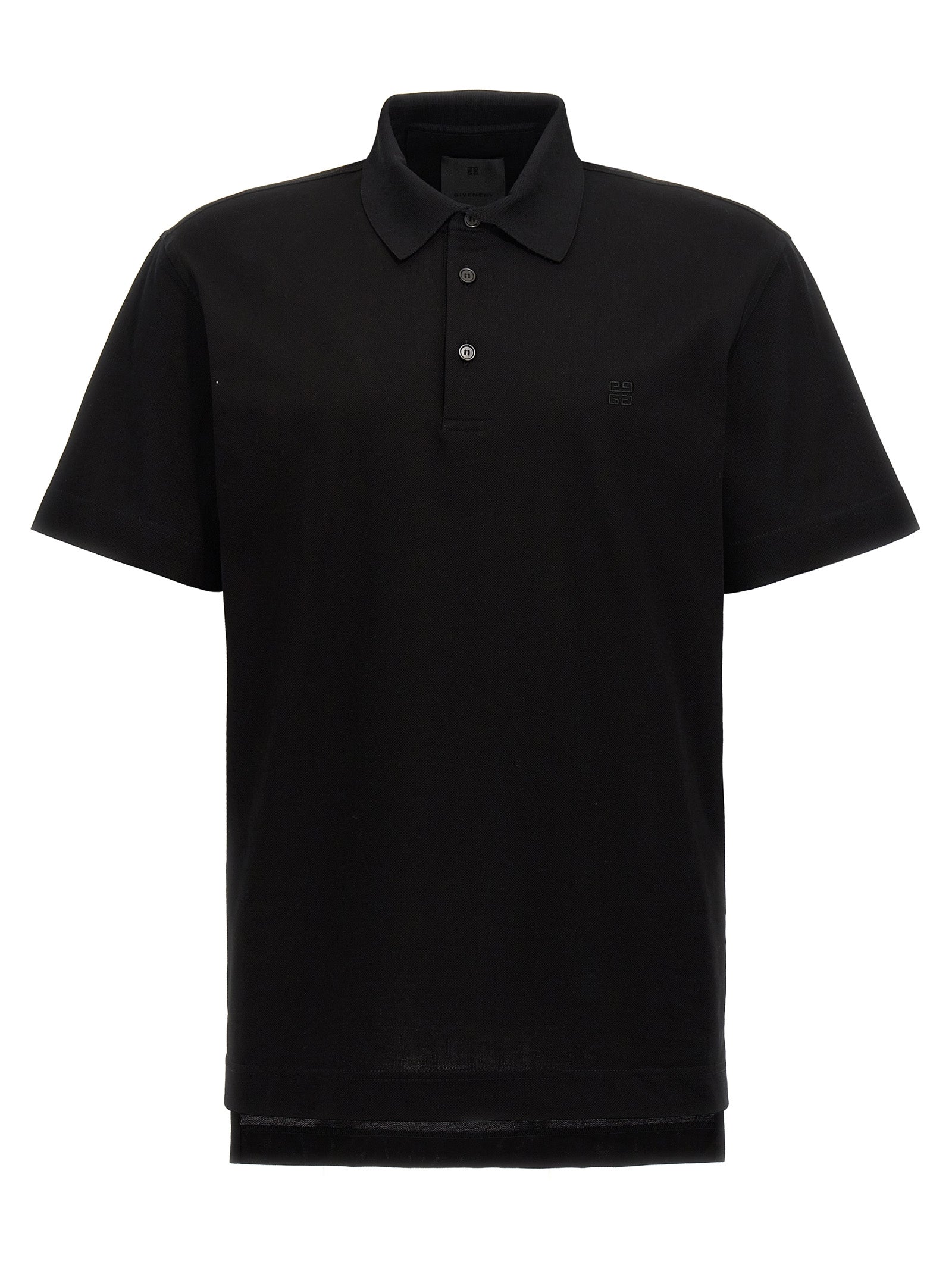 Givenchy Men Logo Embroidery Polo Shirt