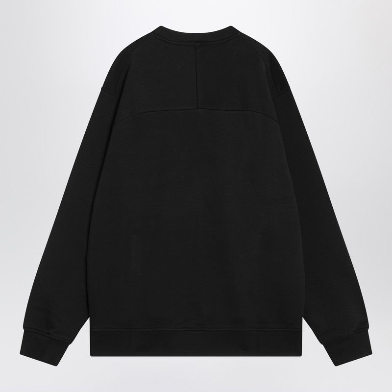 Givenchy Black Crew Neck Cotton Sweatshirt Men