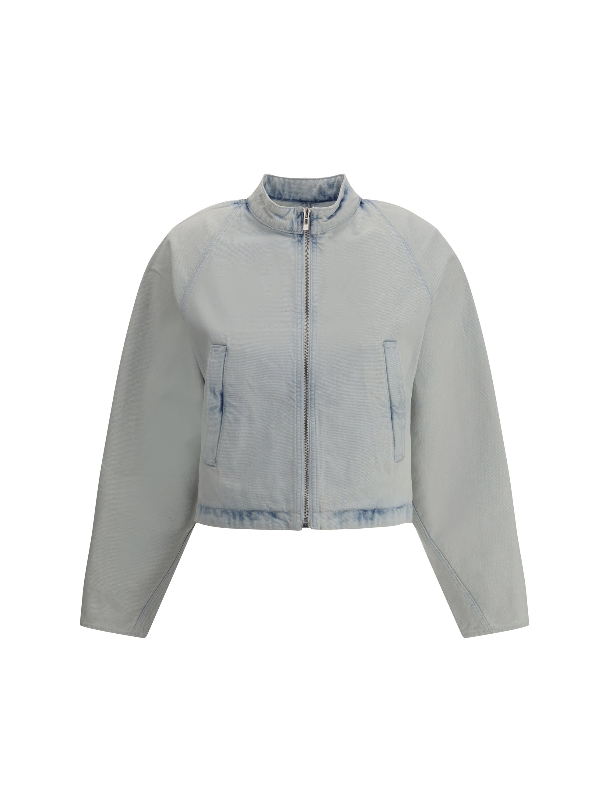Alaïa Women Rounded Denim Jacket
