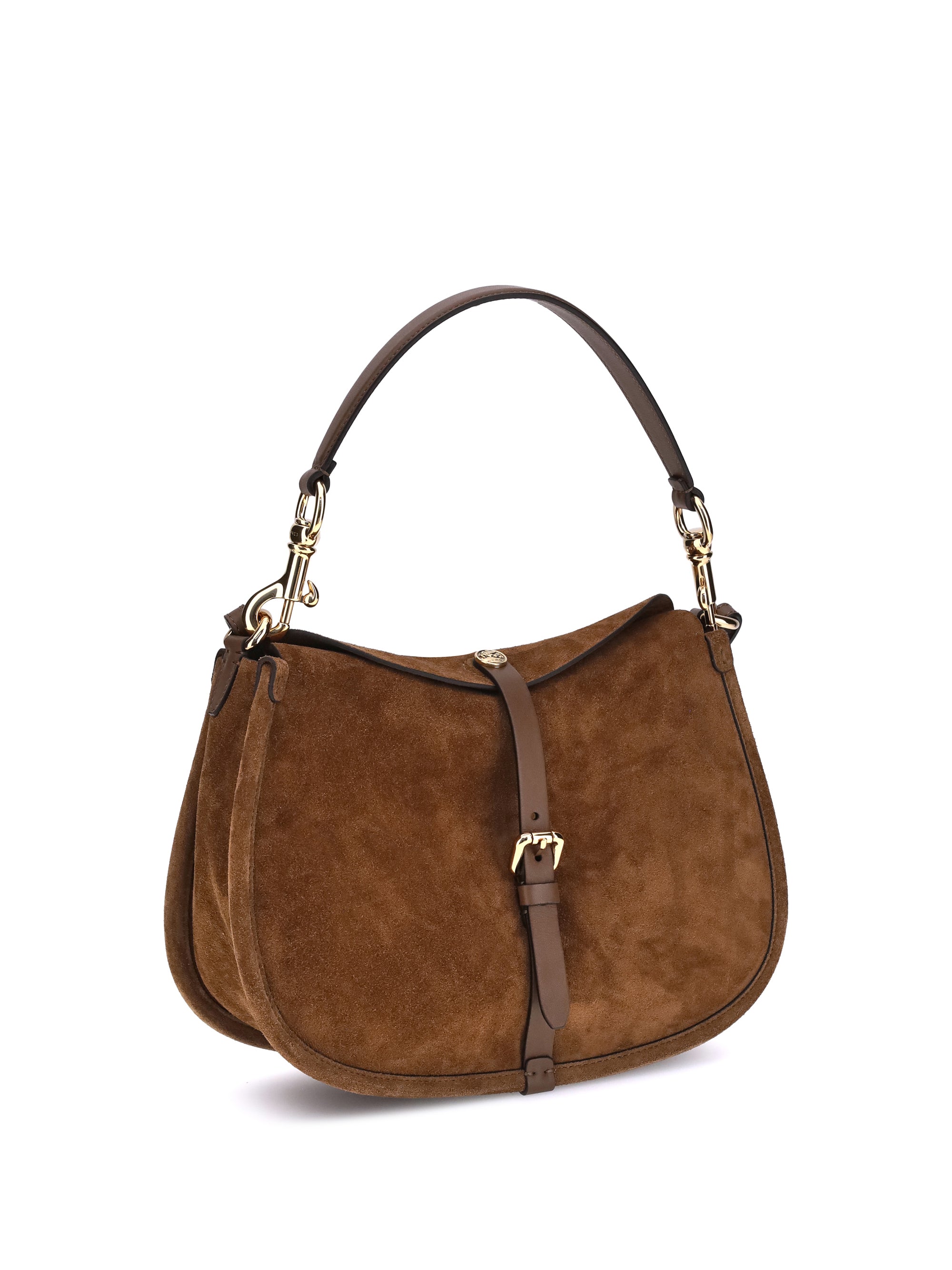 Etro Women Suede Pony Shoulder Bag