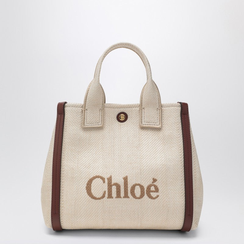 Chloe Small Chloe Carry Tote Bag In Sand Colour Women