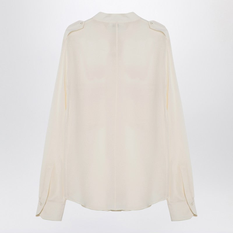 Chloe Ivory Silk Blouse Women