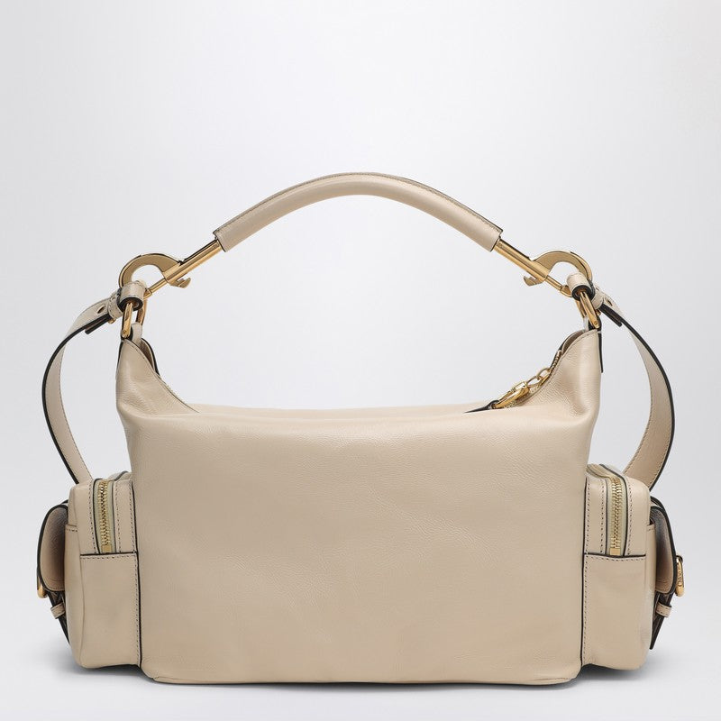Chloe Beige Leather Camera Bag Women