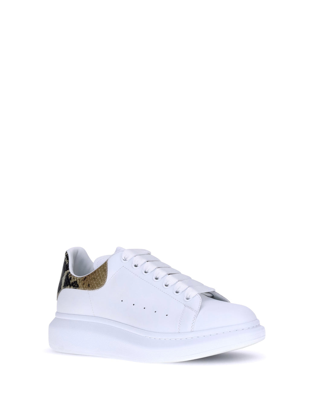 Alexander Mcqueen Men Leather Sneakers