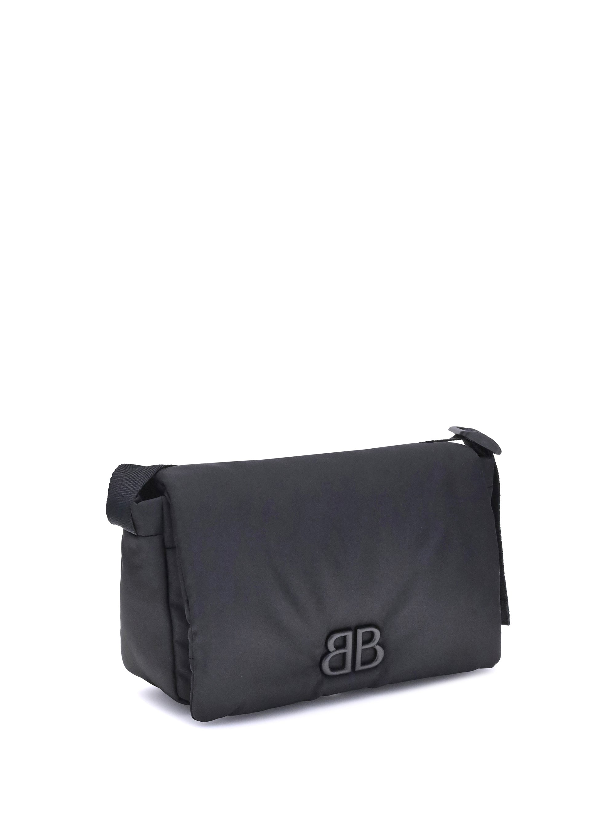 Balenciaga Men Nylon Monaco Shoulder Bag