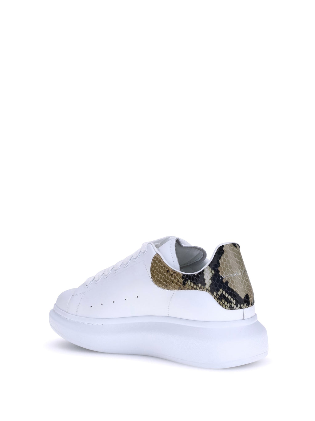 Alexander Mcqueen Men Leather Sneakers