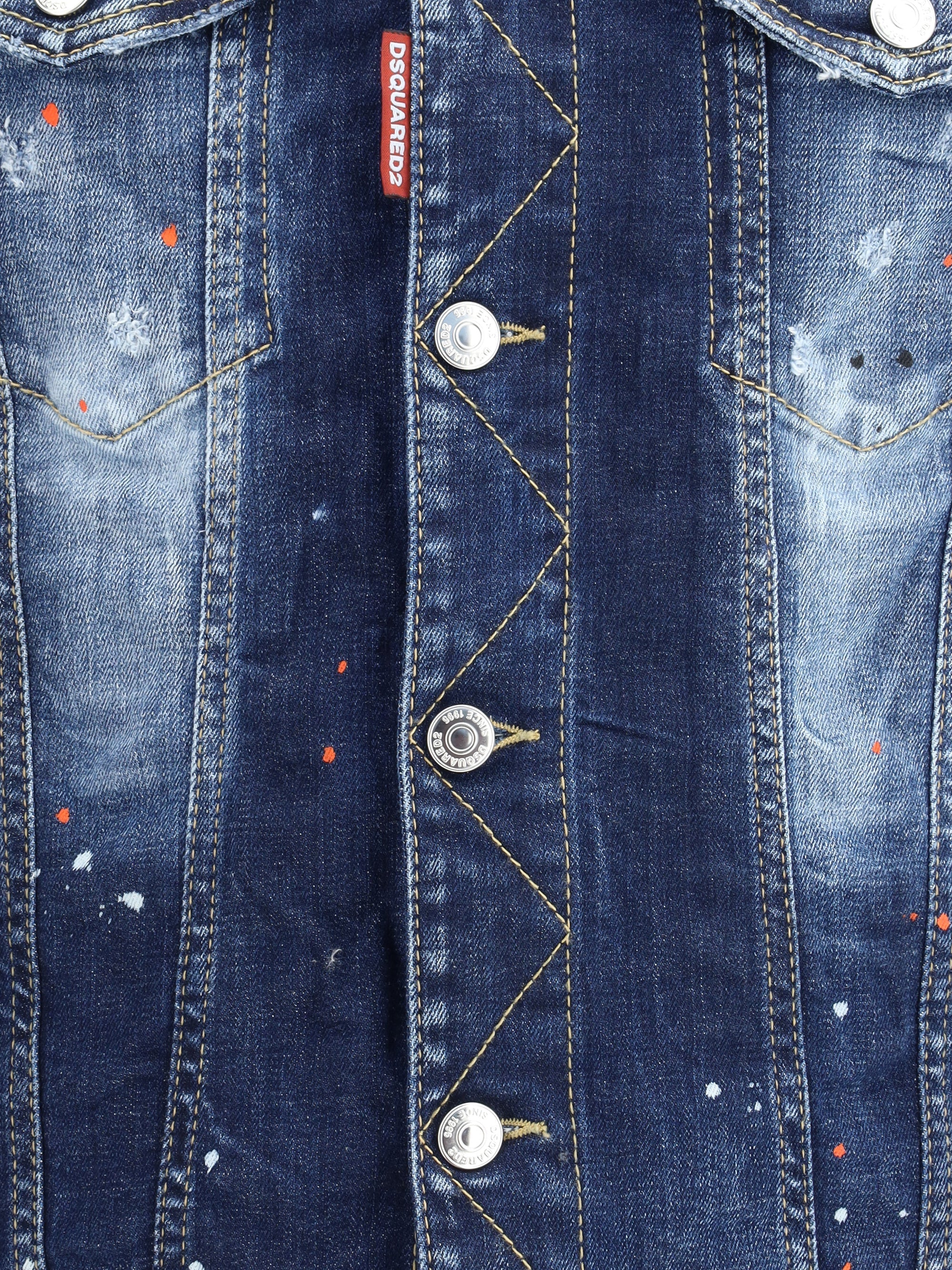 Dsquared2 Men Dan Denim Jacket