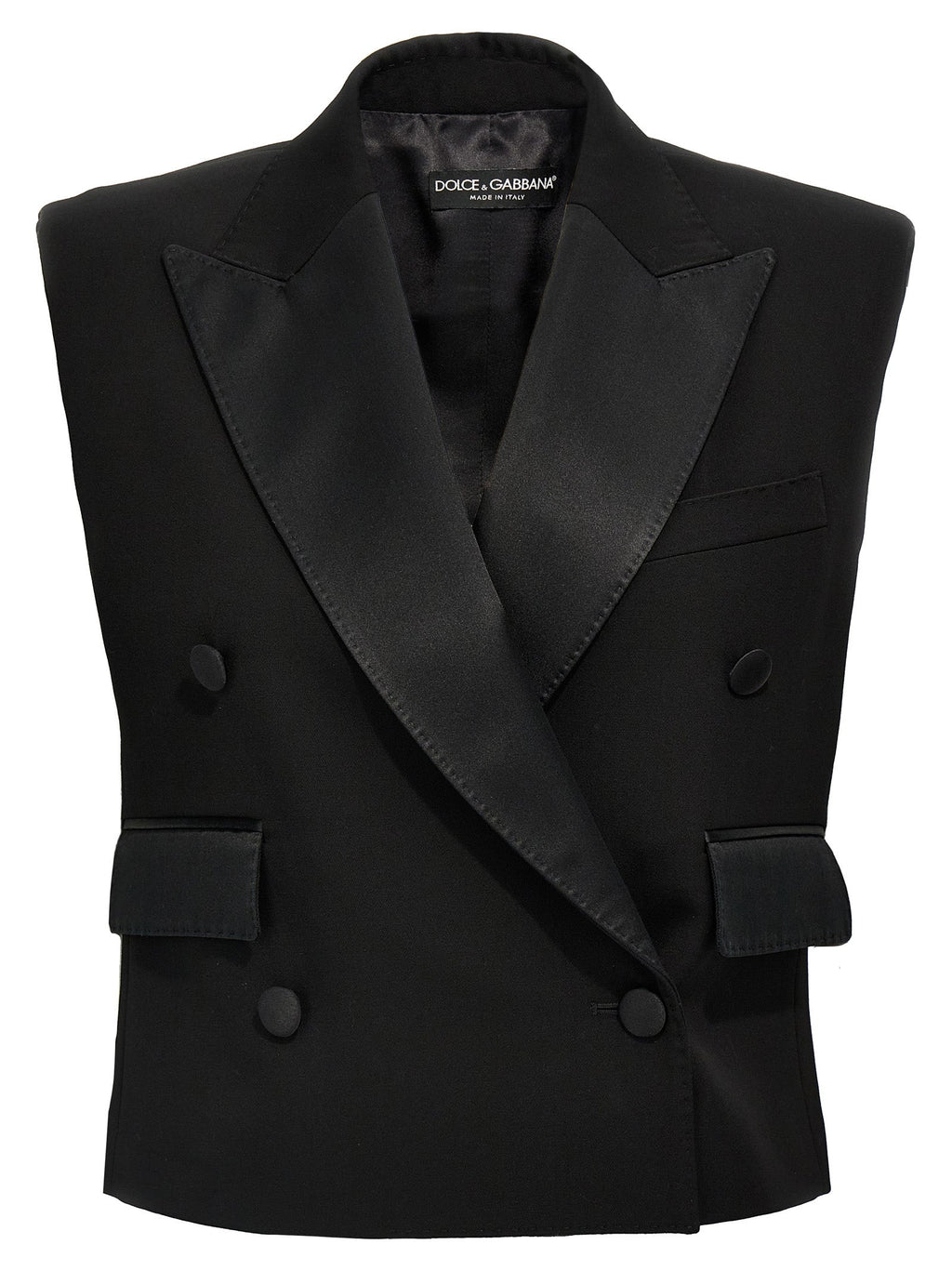 Dolce & Gabbana Women Tuxedo Gilet