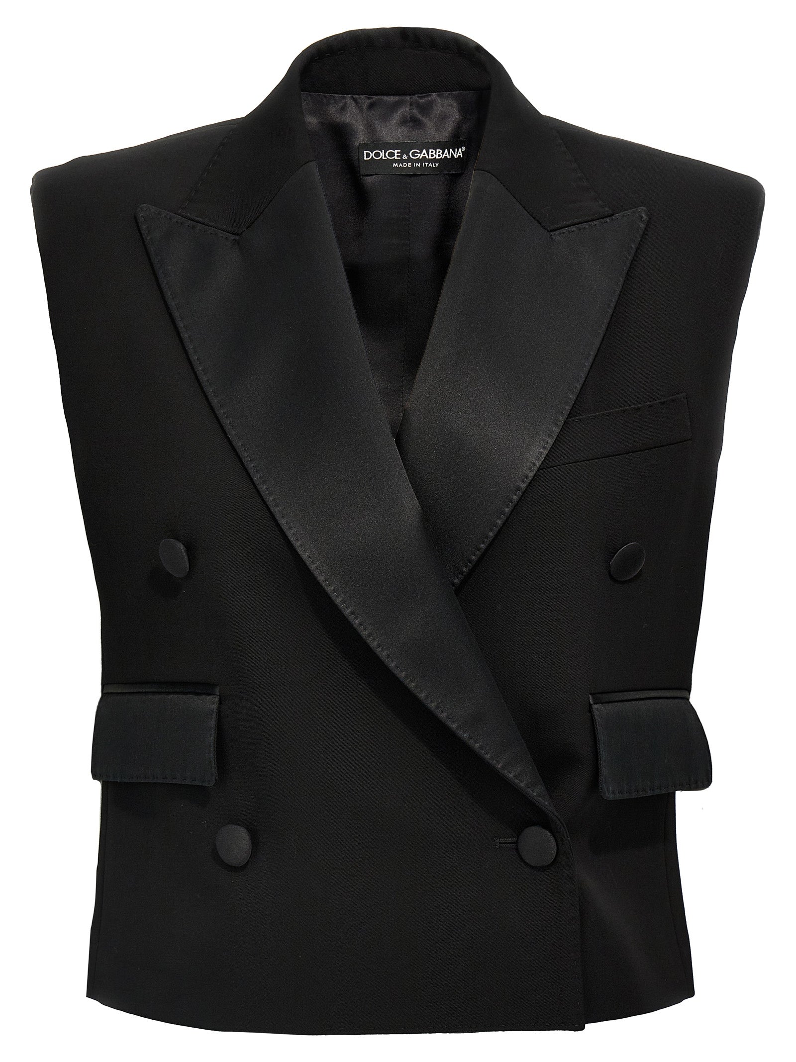 Dolce & Gabbana Women Tuxedo Gilet