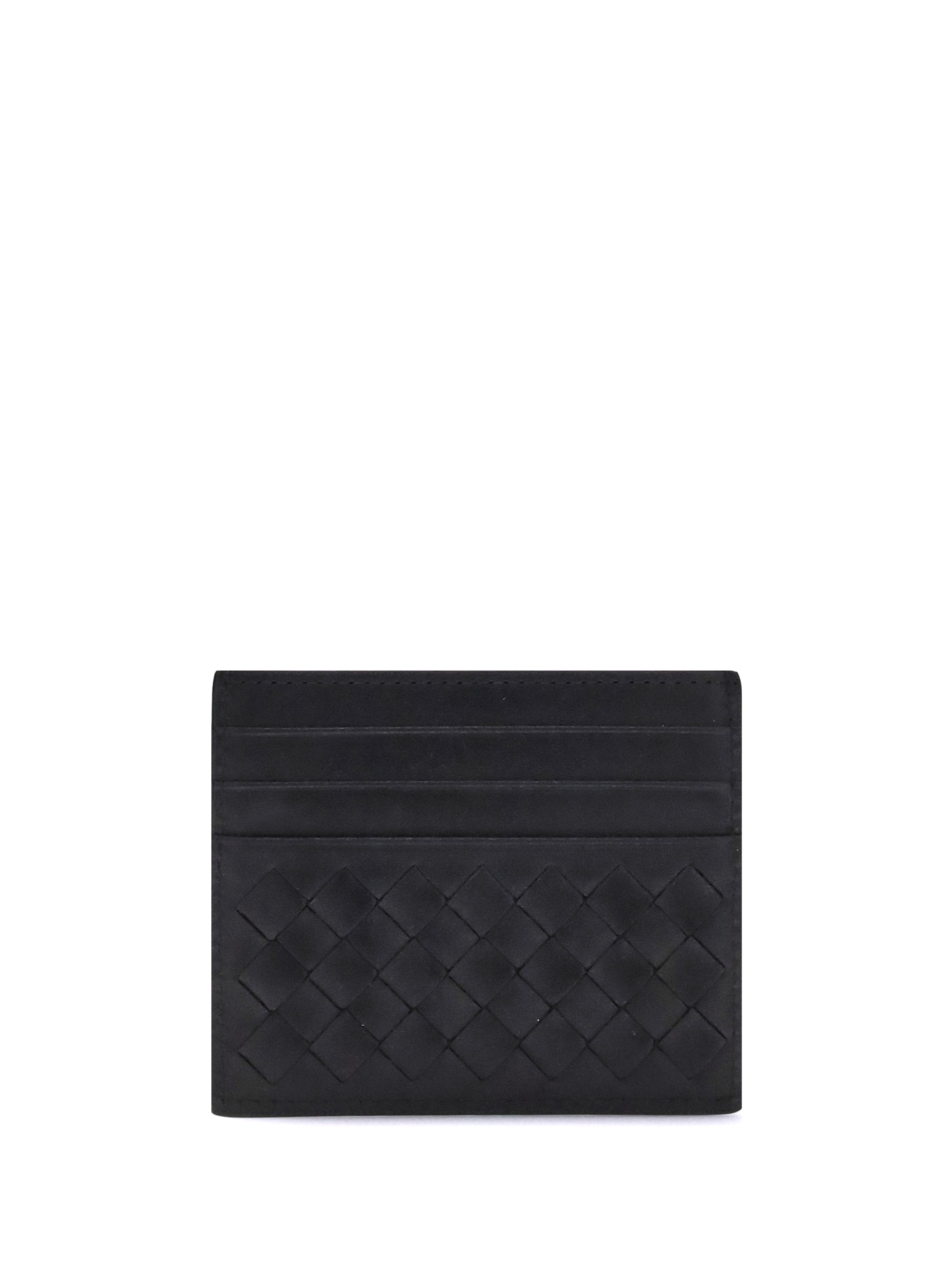 Bottega Veneta Men Iconic Intrecciato Card Holder
