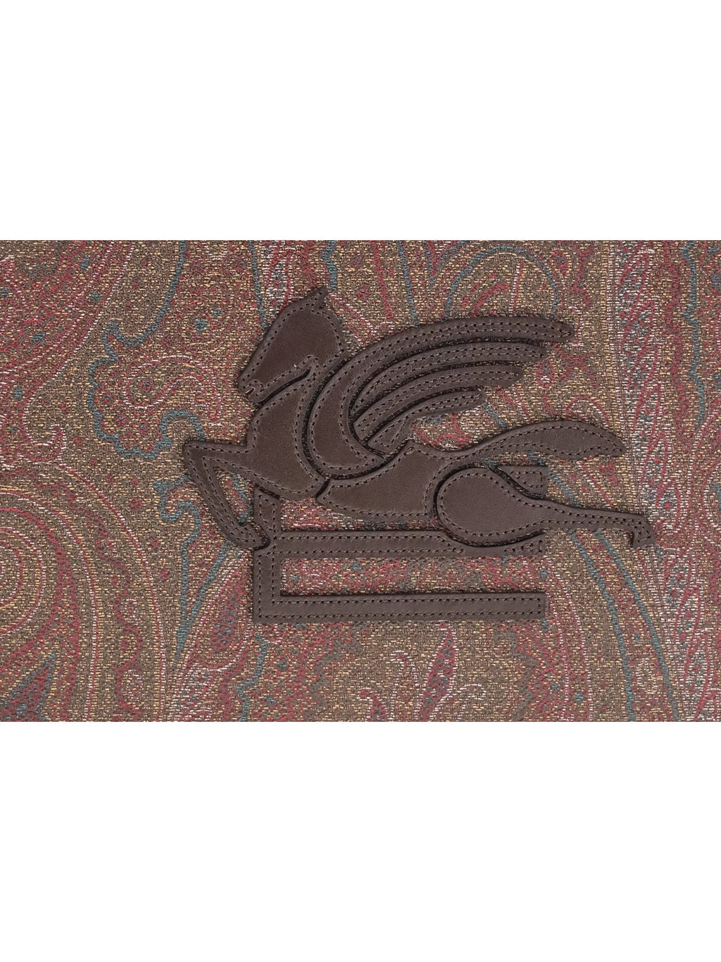 Etro Men Arnica Pouch With Pegaso