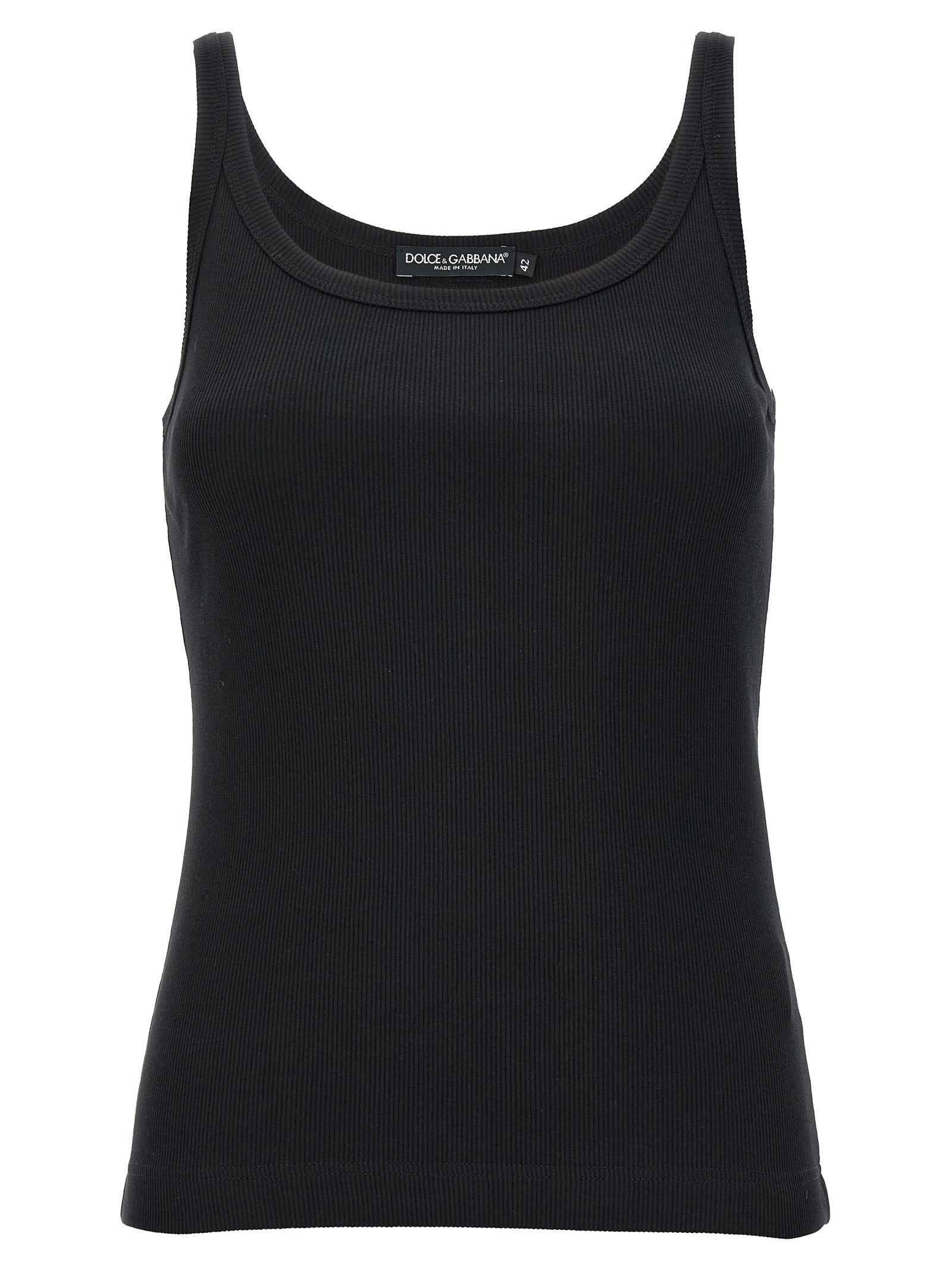Dolce & Gabbana Women Ribbed Tank Top