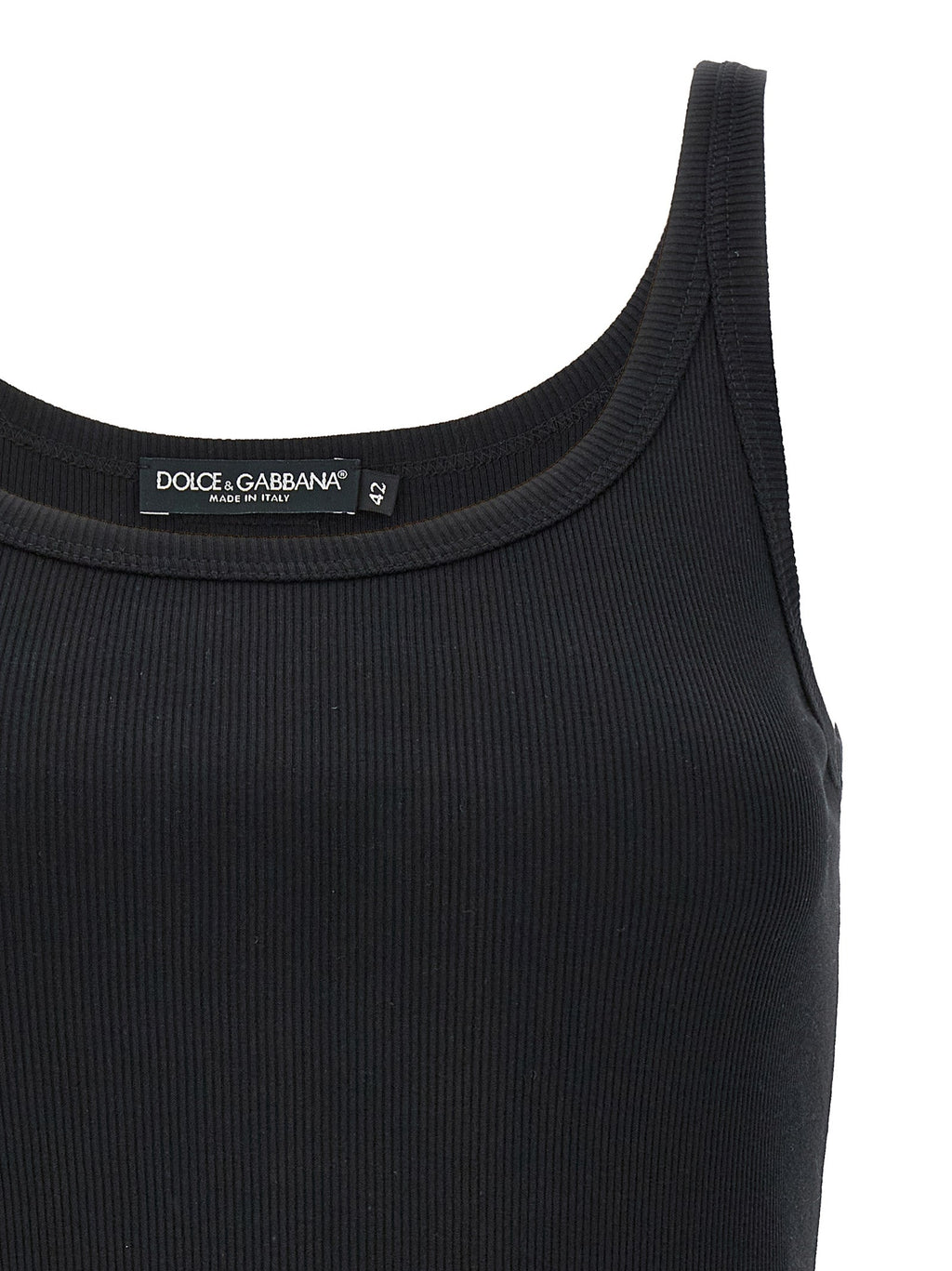 Dolce & Gabbana Women Ribbed Tank Top