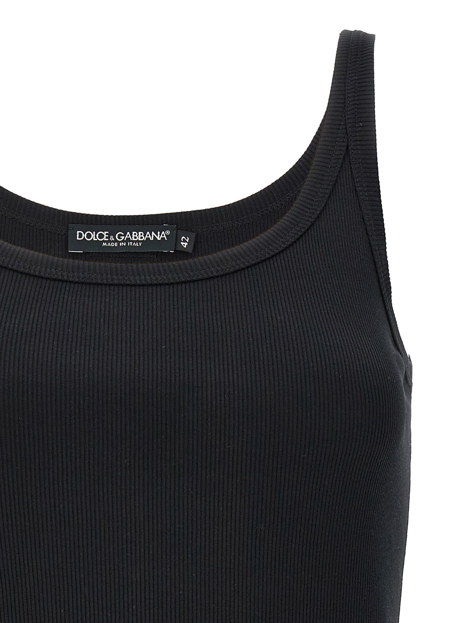 Dolce & Gabbana Women Ribbed Tank Top