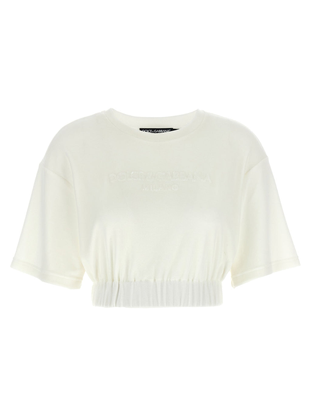 Dolce & Gabbana Women Logo Chenille Top