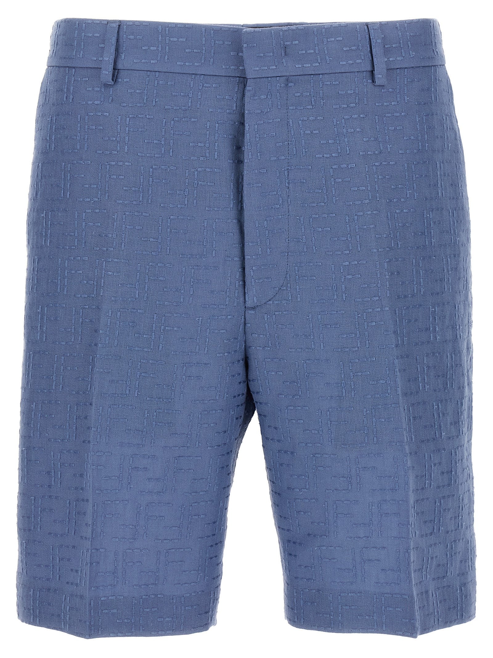 Fendi Men Bermuda Jacquard Ff