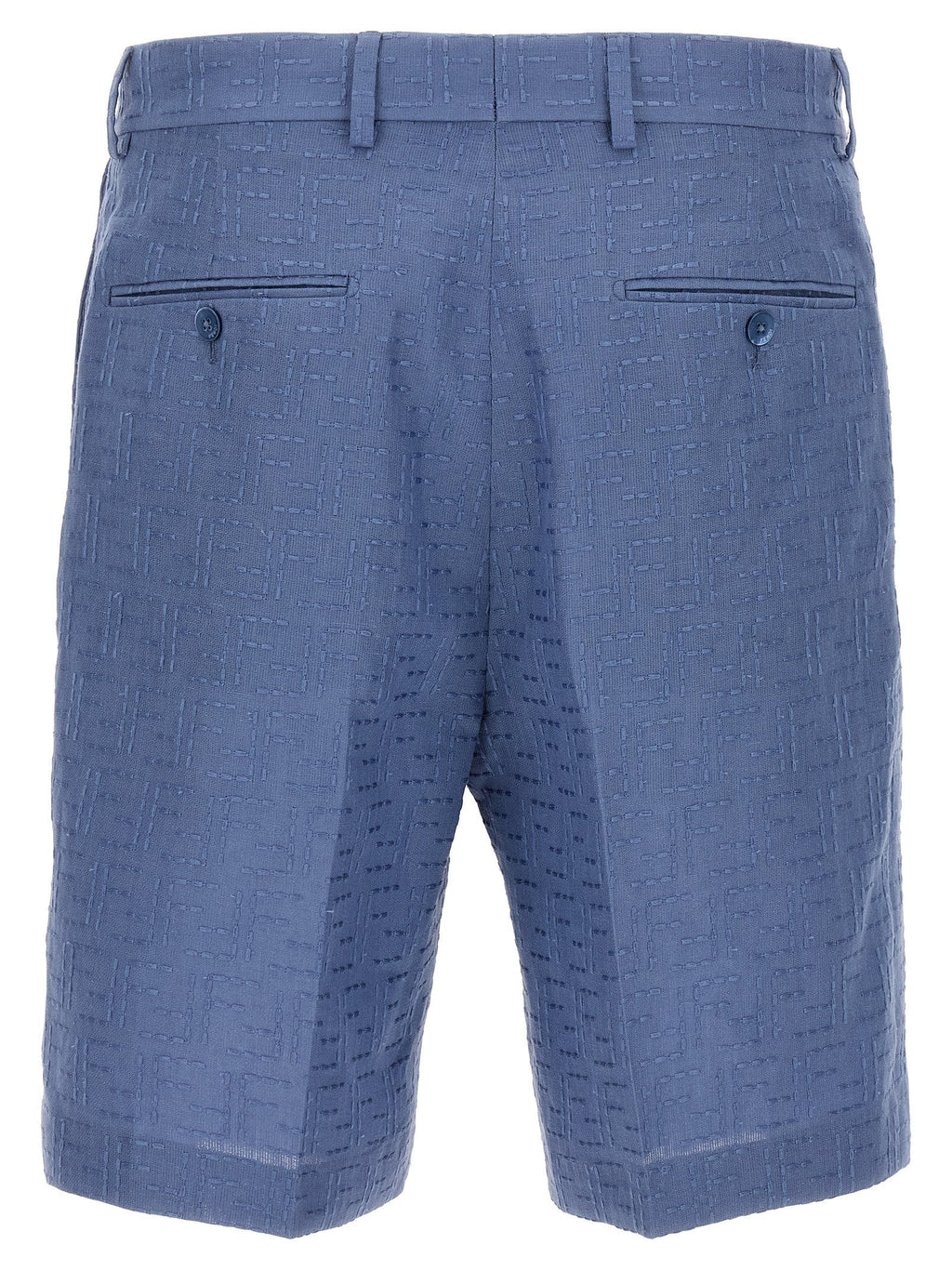 Fendi Men Bermuda Jacquard Ff