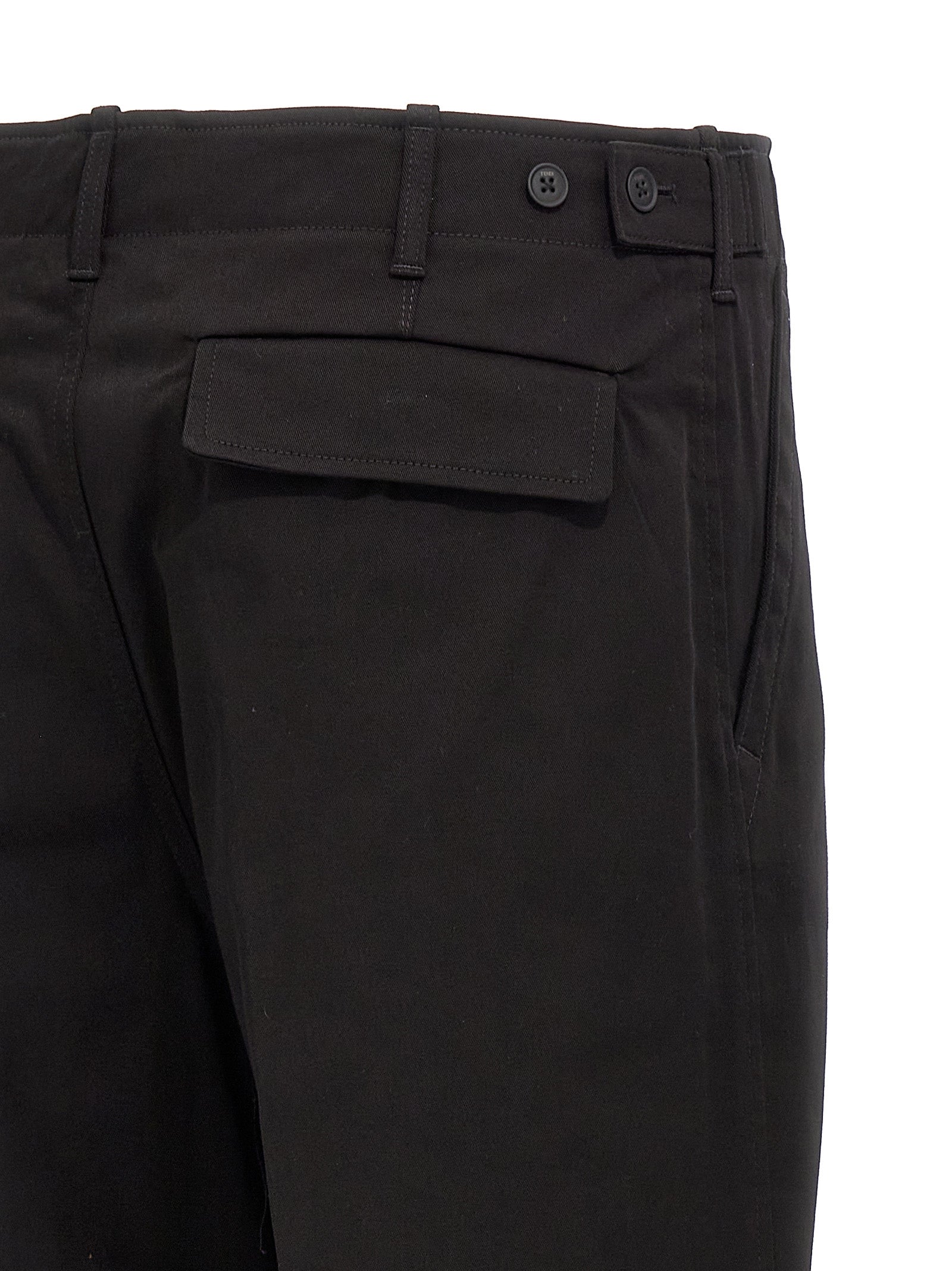 Fendi Men Gabardine Trousers
