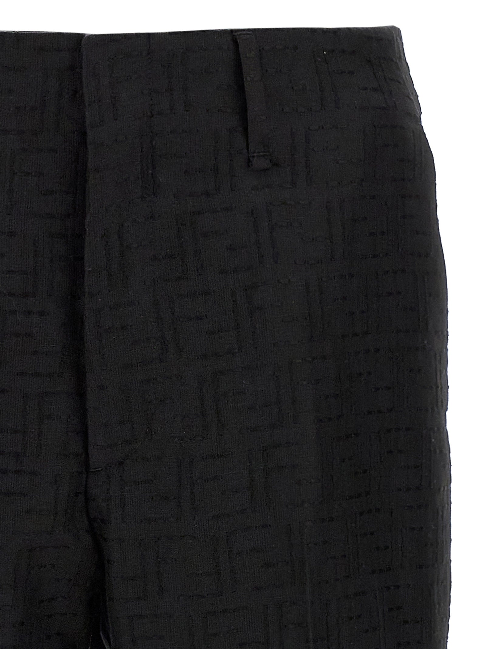 Fendi Men Ff Jacquard Pants