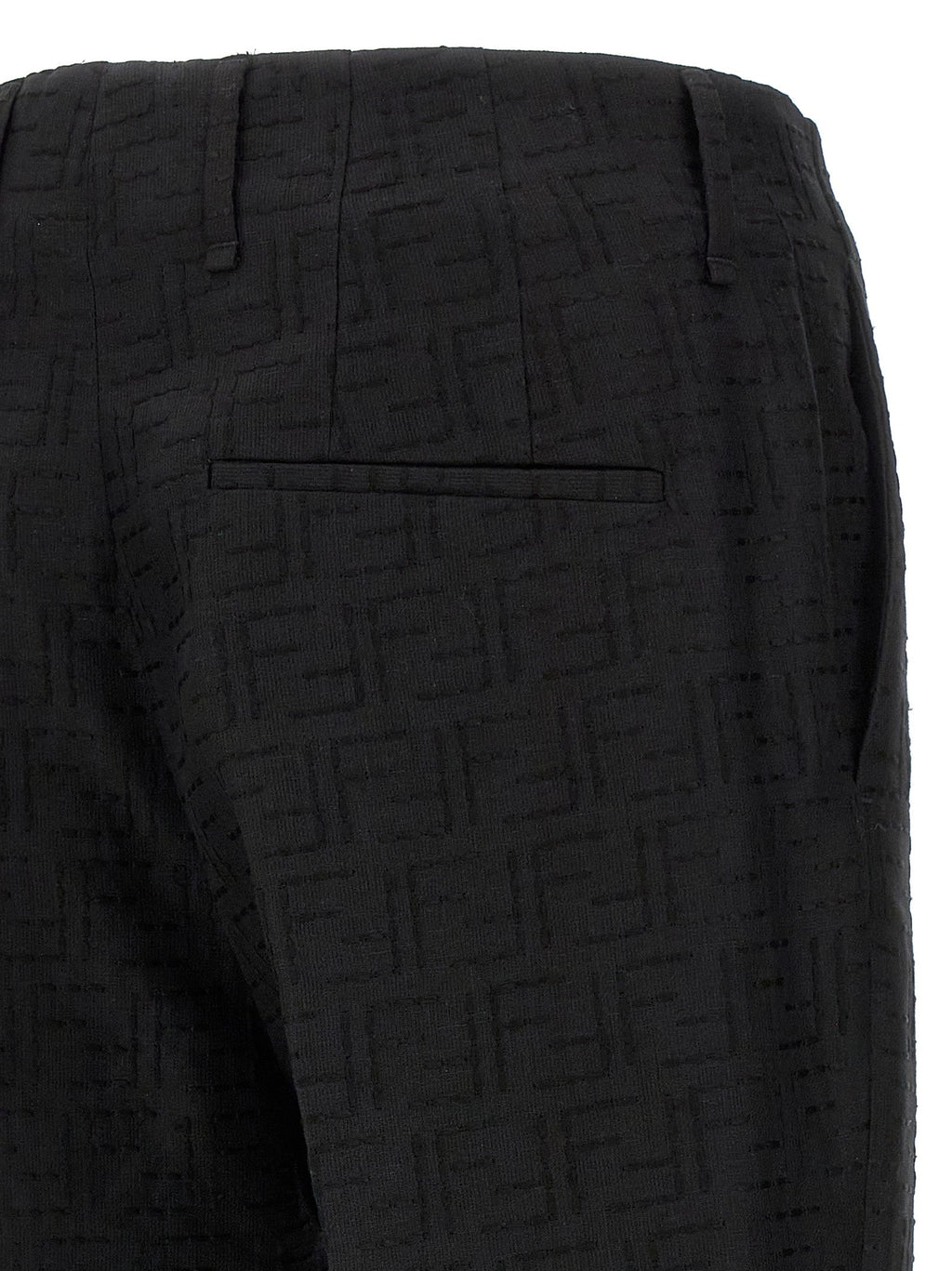 Fendi Men Ff Jacquard Pants