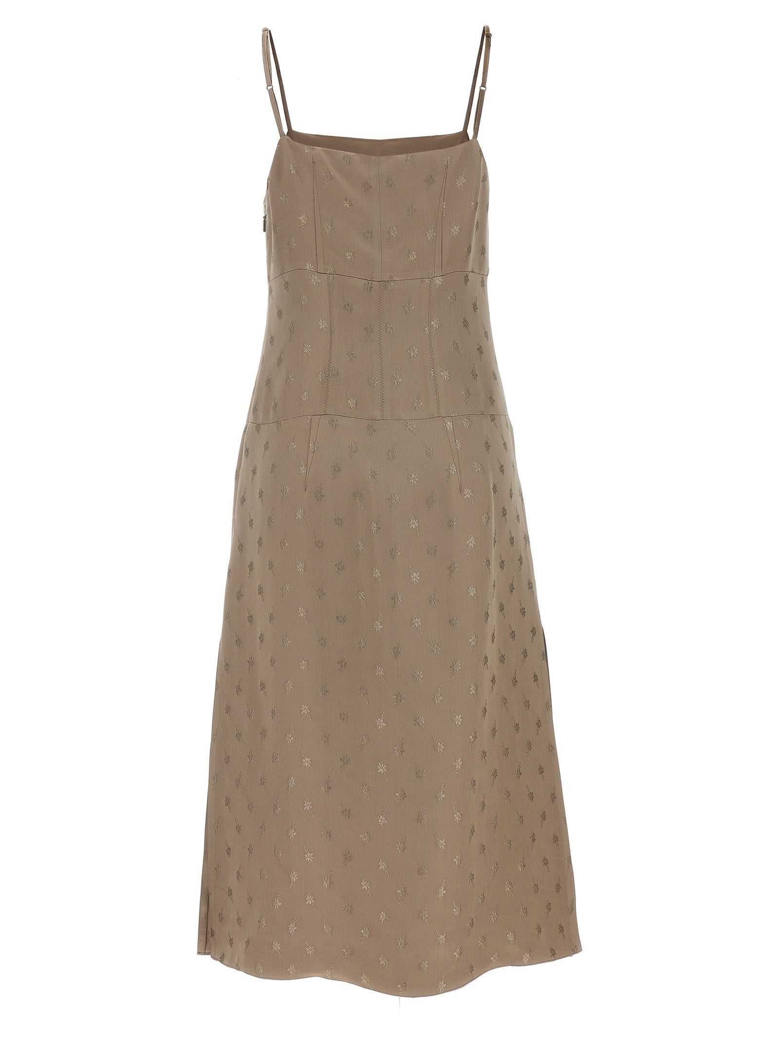 Fendi Women Satin Midi Dress