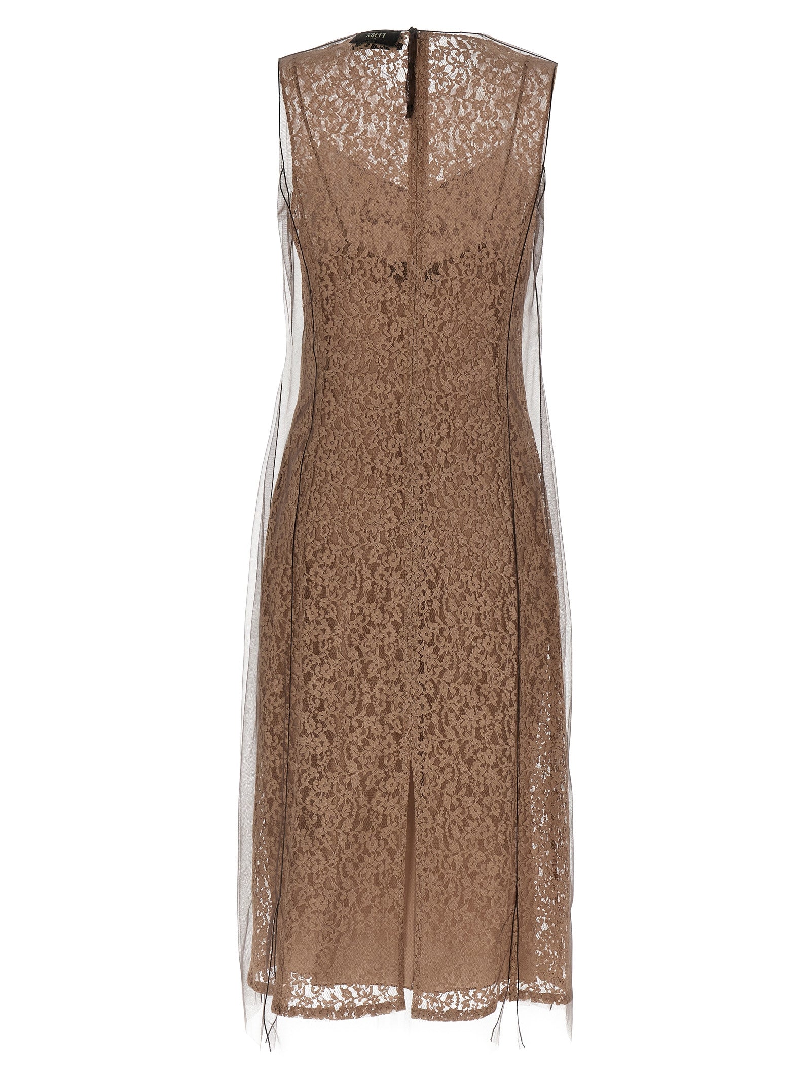 Fendi Women Floral Lace Dress