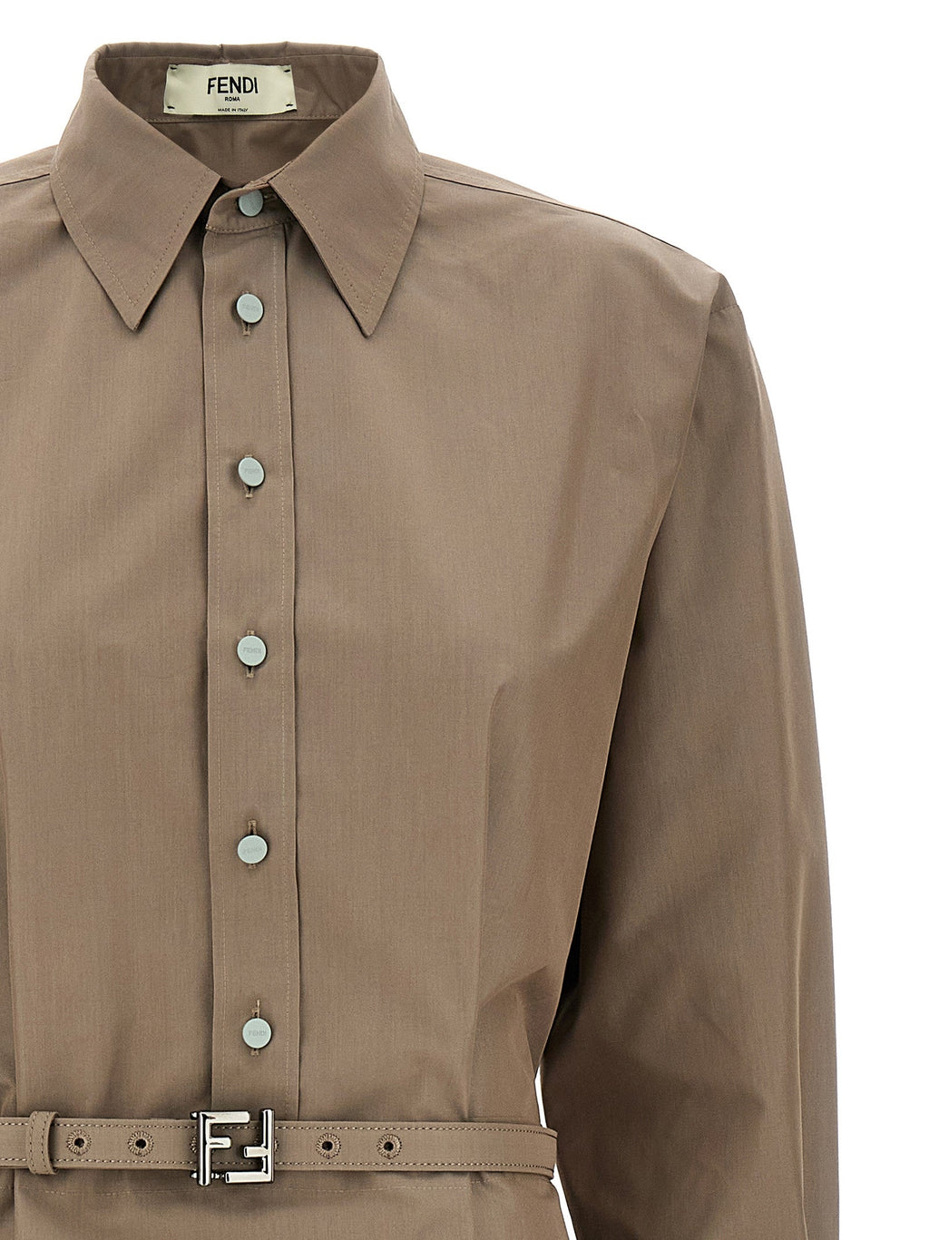 Fendi Women Chemisier Midi Dress