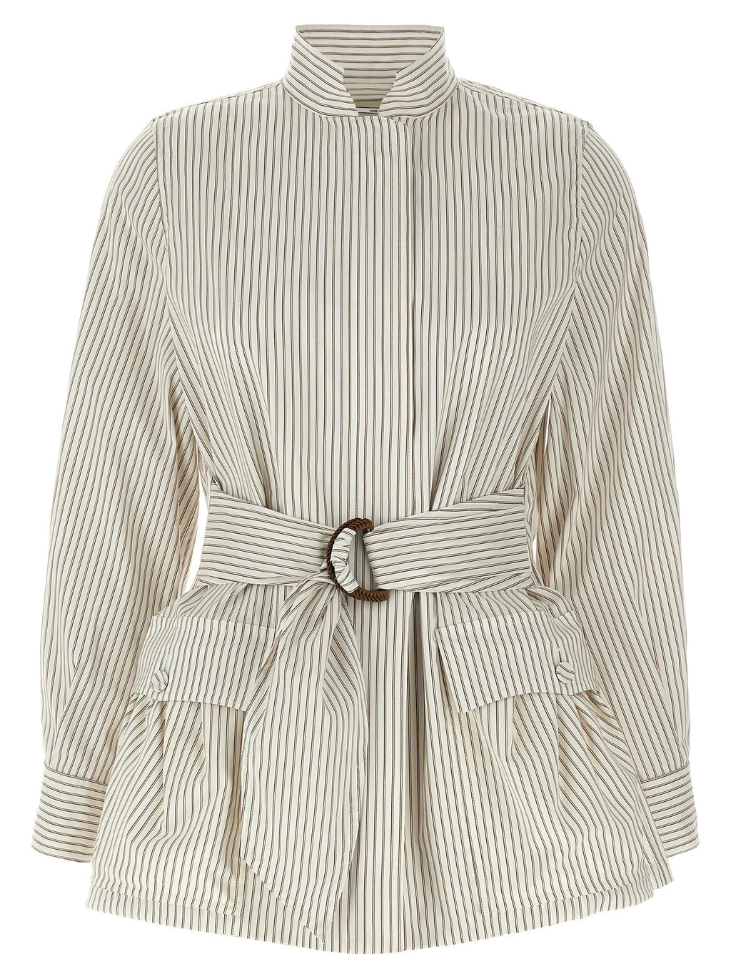 Fendi Women Striped Blouson