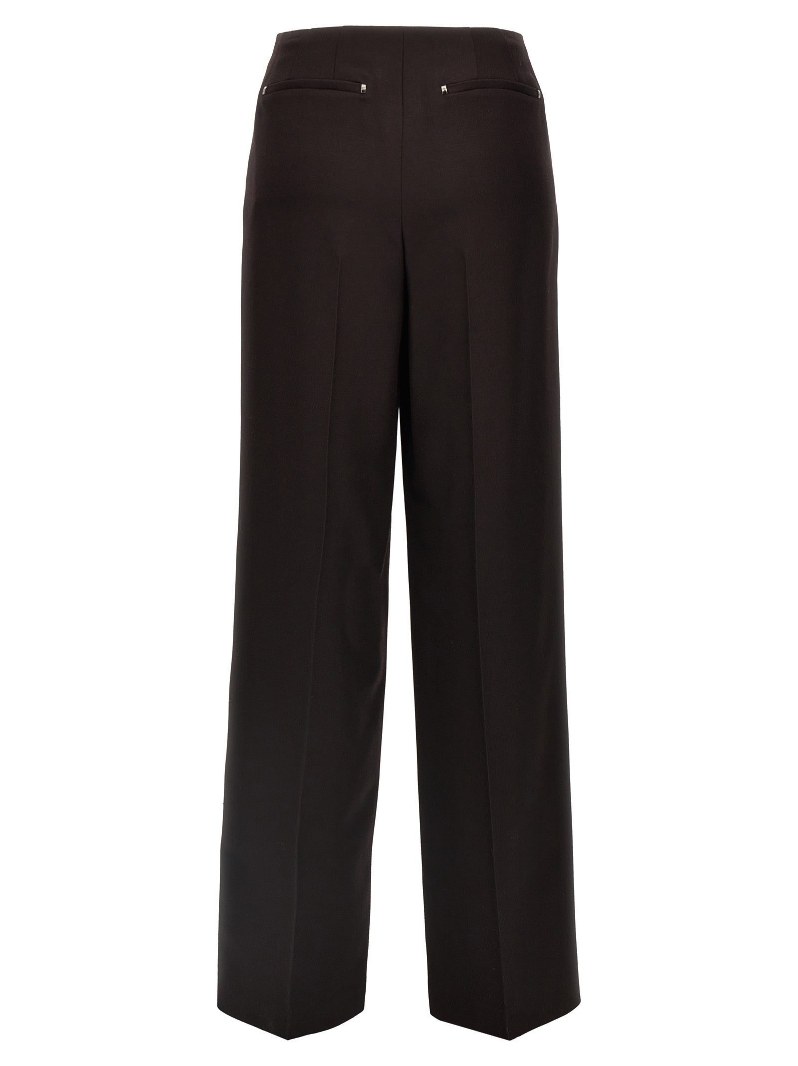 Fendi Women Grain De Poudre Pants