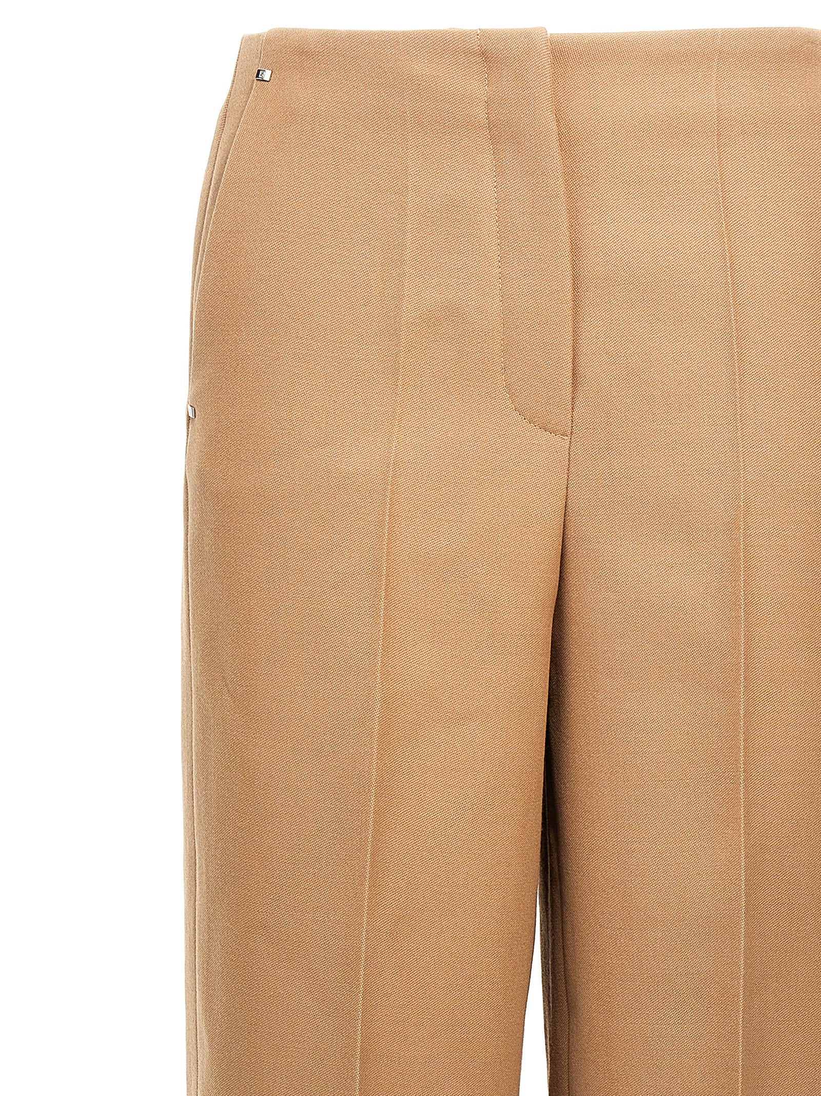 Fendi Women Grain De Poudre Pants