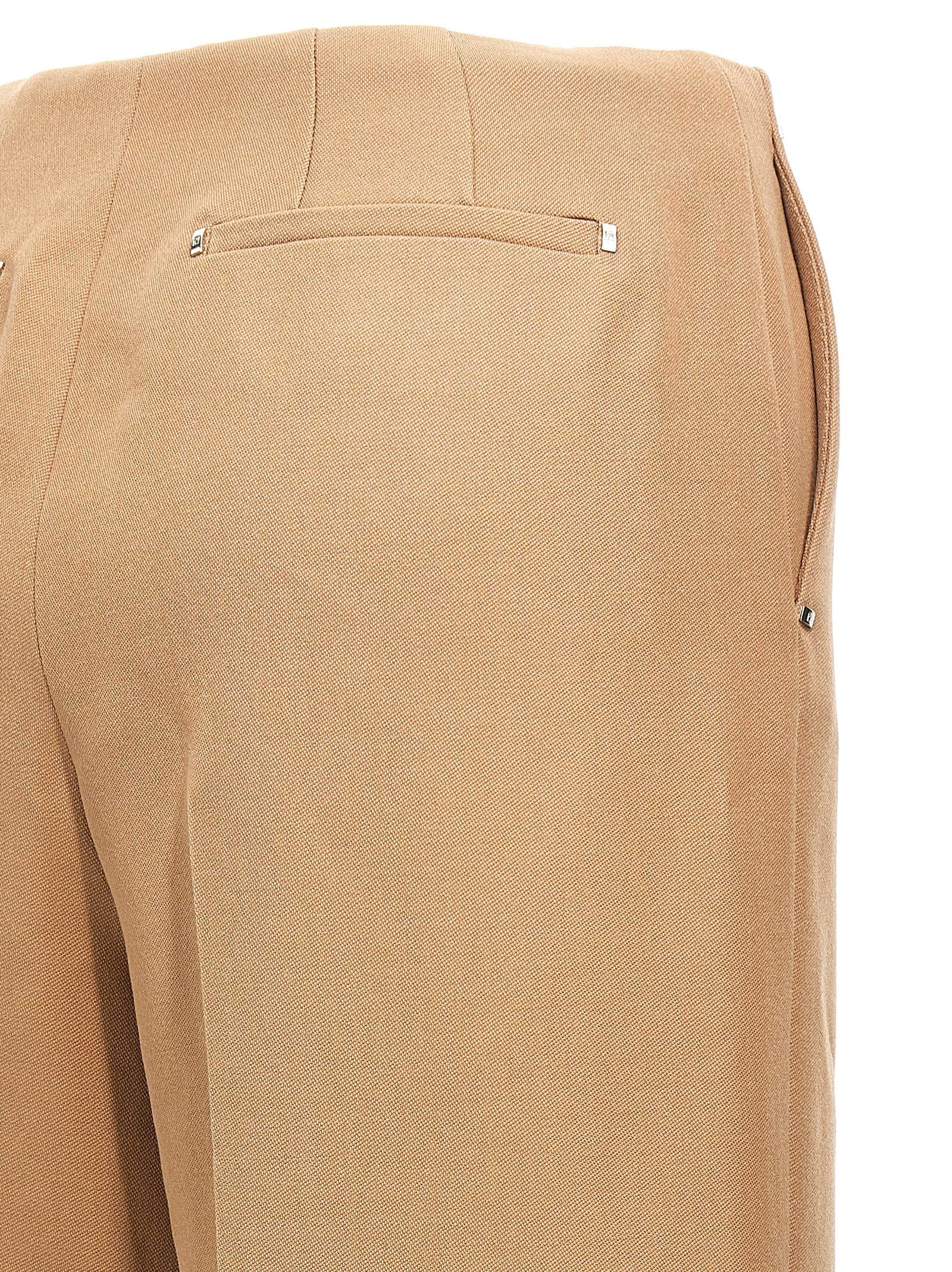 Fendi Women Grain De Poudre Pants