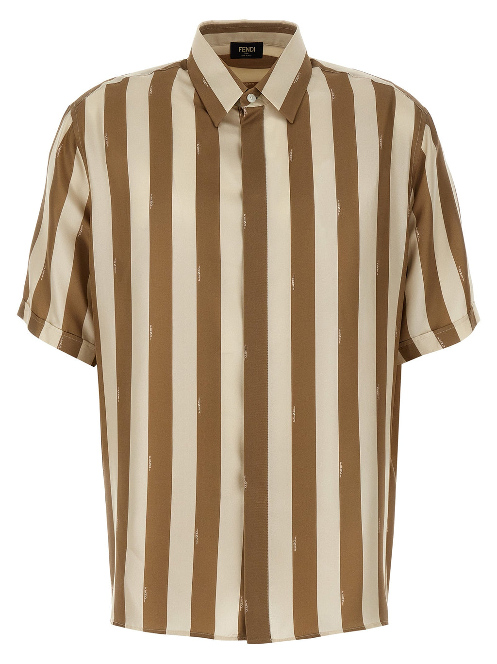 Fendi Men Pequin Shirt