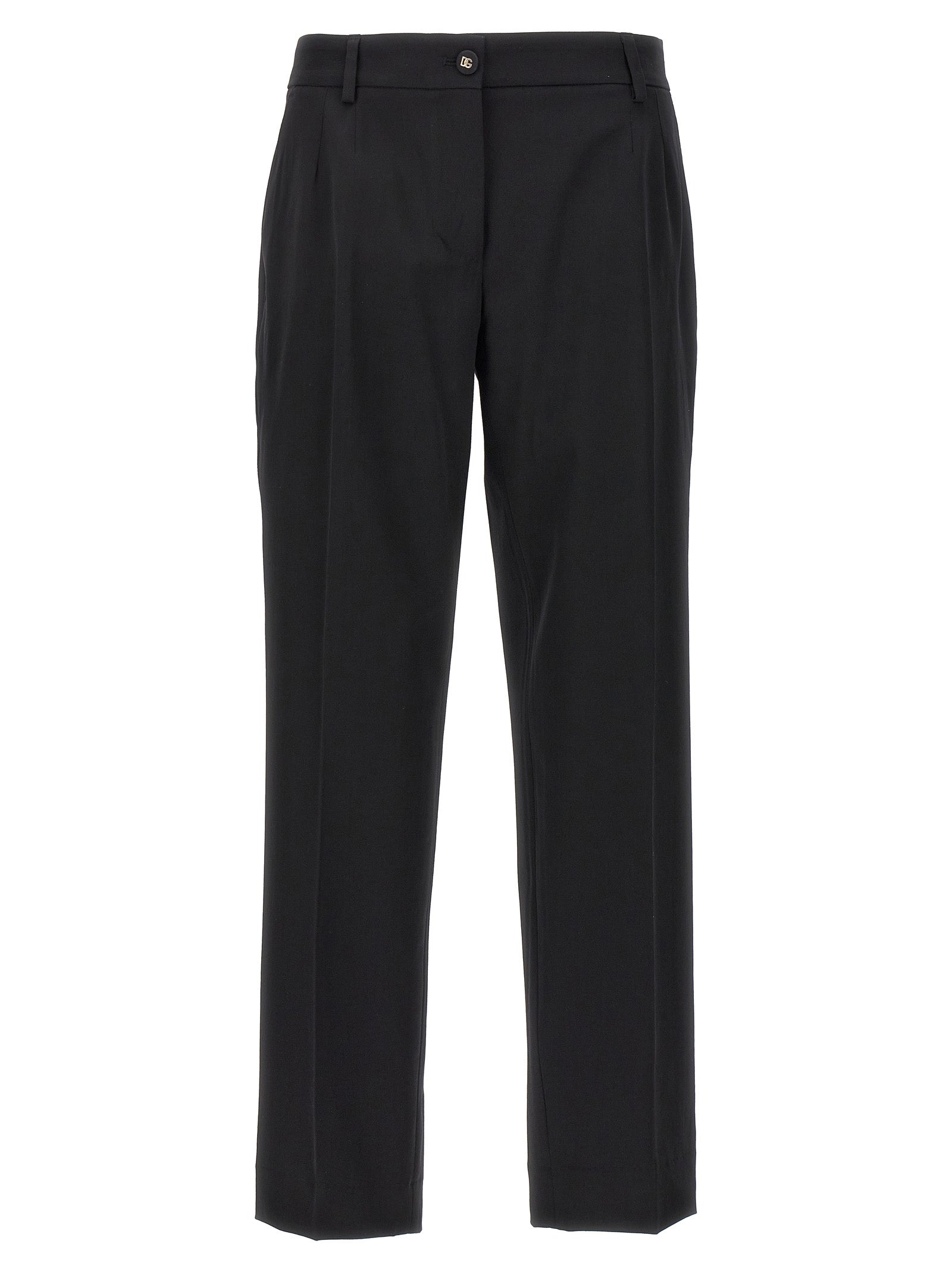 Dolce & Gabbana Women Wool Canvas Trousers