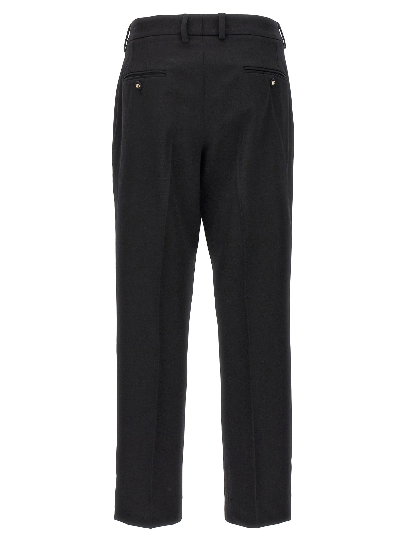 Dolce & Gabbana Women Wool Canvas Trousers
