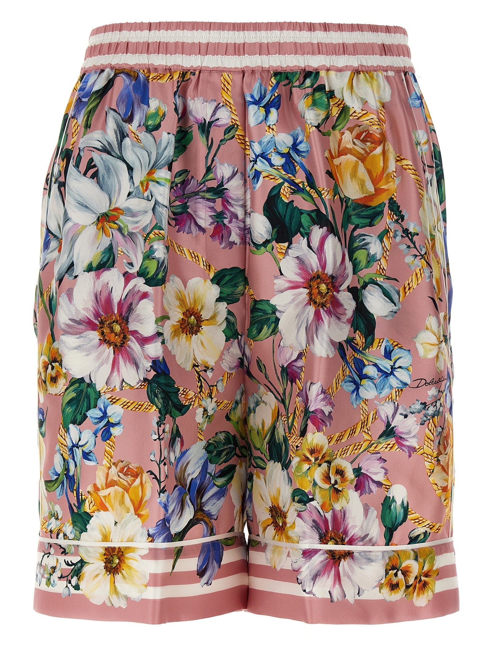Dolce & Gabbana Women Floral Bermuda Shorts