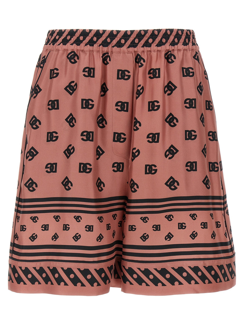 Dolce & Gabbana Women Silk Bermuda Shorts