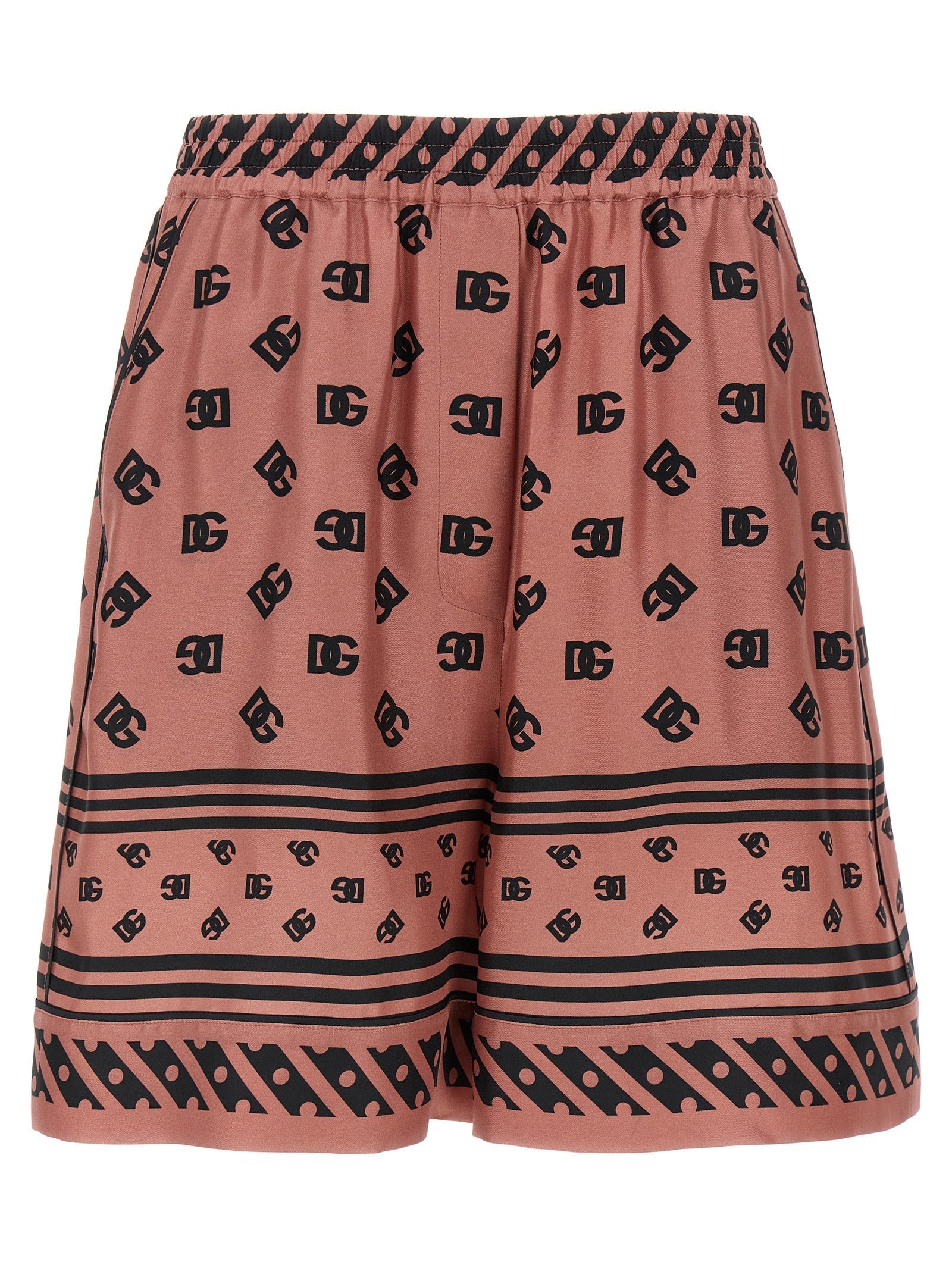 Dolce & Gabbana Women Silk Bermuda Shorts