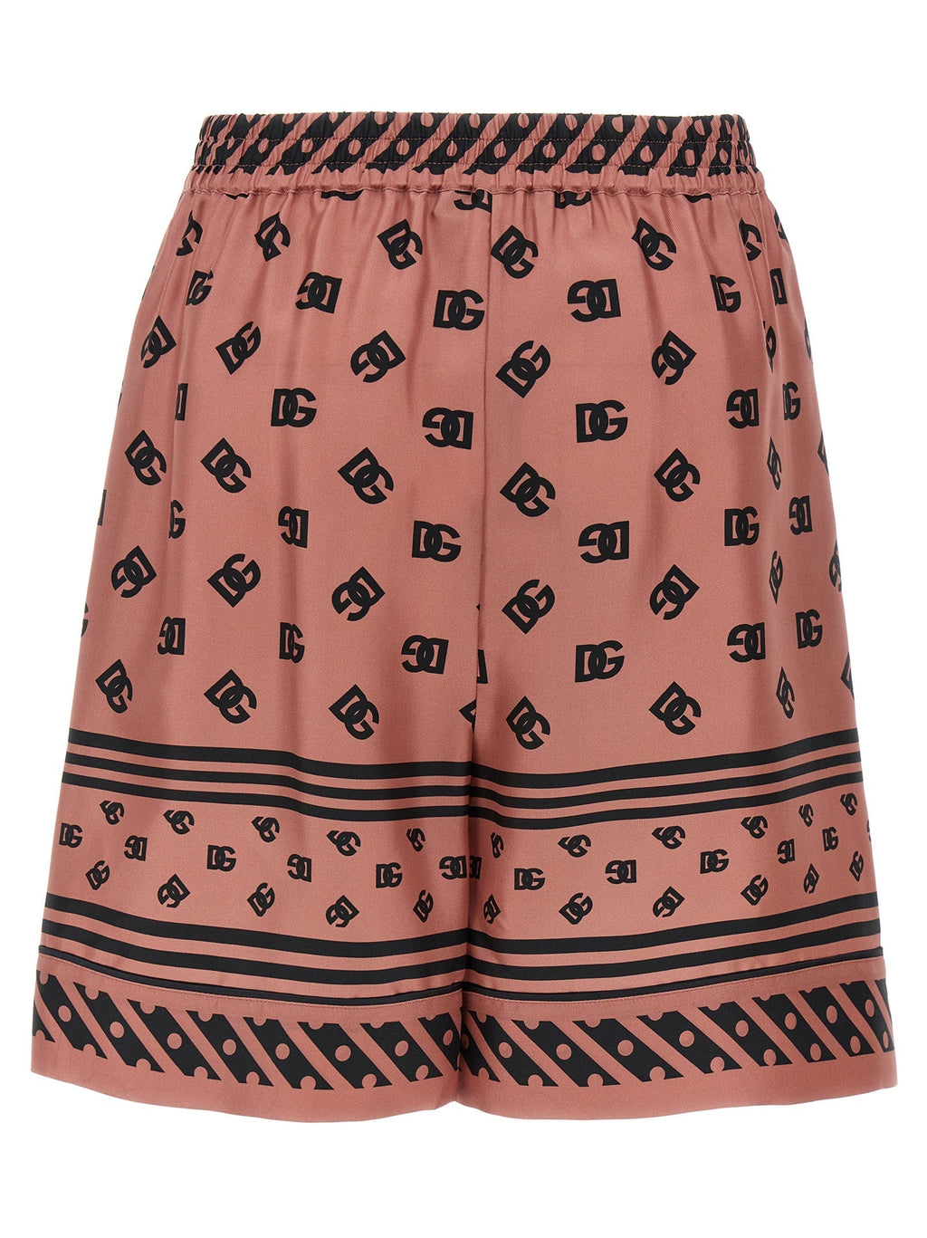 Dolce & Gabbana Women Silk Bermuda Shorts
