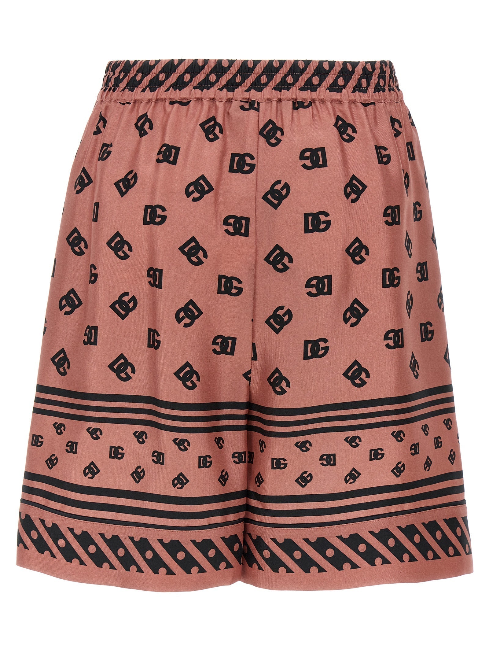 Dolce & Gabbana Women Silk Bermuda Shorts
