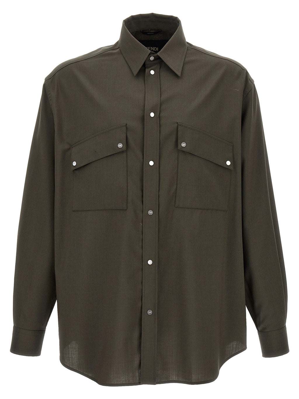 Fendi Men Wool Shirt