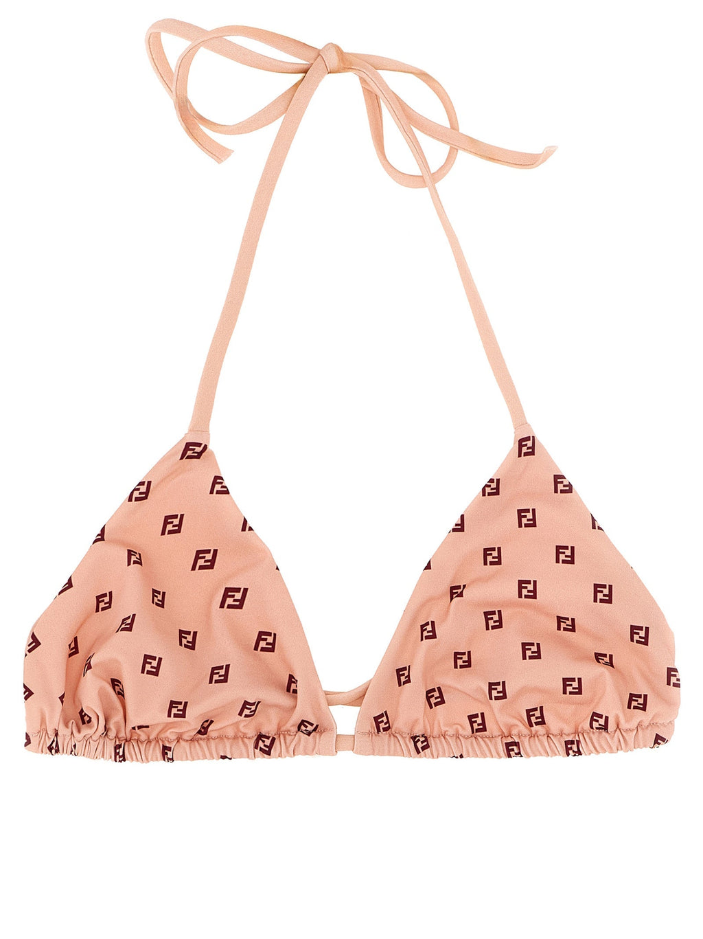Fendi Women Micro Patchwork Bikini Top
